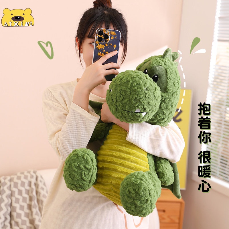 Gấu bông khủng long búp bê khủng long Gối Khủng Long Xanh búp bê khủng long có cánh thú nhồi bông quà tặng trẻ em Món quà sinh nhật
