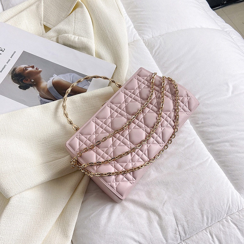 Túi Đeo Chéo Đính Kim Cương Giả Độc Đáo Thời Trang Phong Cách Retro