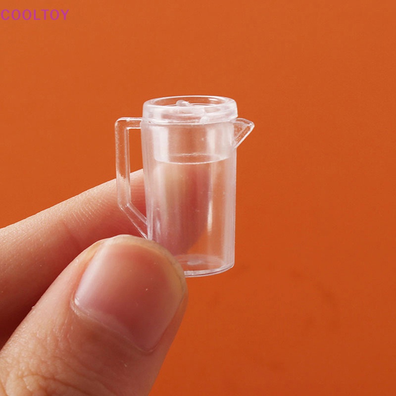 Set 5 Cốc Nước Rỗng Trong Suốt 1: 12 Trang Trí Nhà Búp Bê