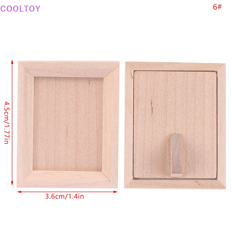 1 Bộ Khung Ảnh 1: 12 Dùng Trang Trí Nhà Búp Bê