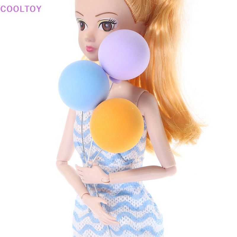 Set 8 Bong Bóng Tỉ Lệ 1 / 12 Dùng Để Trang Trí Nhà Búp Bê