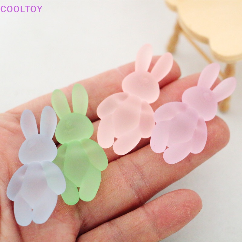 Set 4 Gối Hình Thỏ Hoạt Hình Trang Trí Nhà Búp Bê