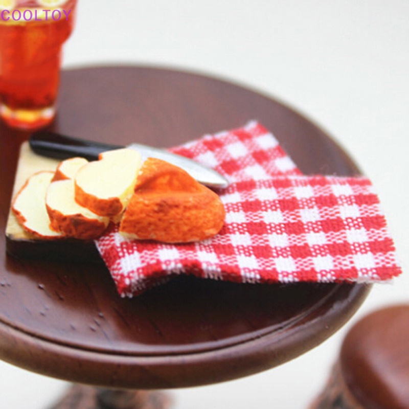 Cooltoy Mô Hình Thớt Bánh Mì Tỉ Lệ 1: 12 Trang Trí Nhà Búp Bê