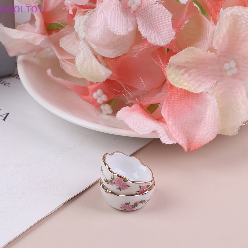 Mô Hình Đĩa Tráng Miệng 1: 12 Dùng Để Trang Trí Nhà Búp Bê