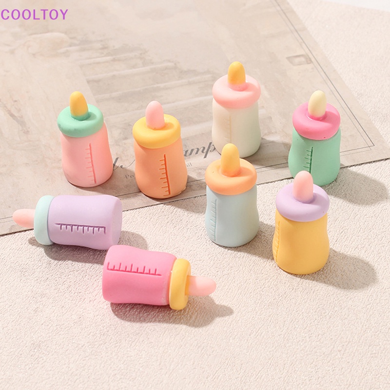 Set 10 Mô Hình Bình Sữa Em Bé 1: 12 Màu Sắc Xinh Xắn Dùng Để Trang Trí Nhà Búp Bê