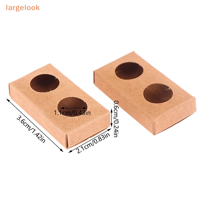 Set 2 Khay Đựng Cốc Cà Phê Tỉ Lệ 1 / 12 Dùng Trang Trí Nhà Búp Bê