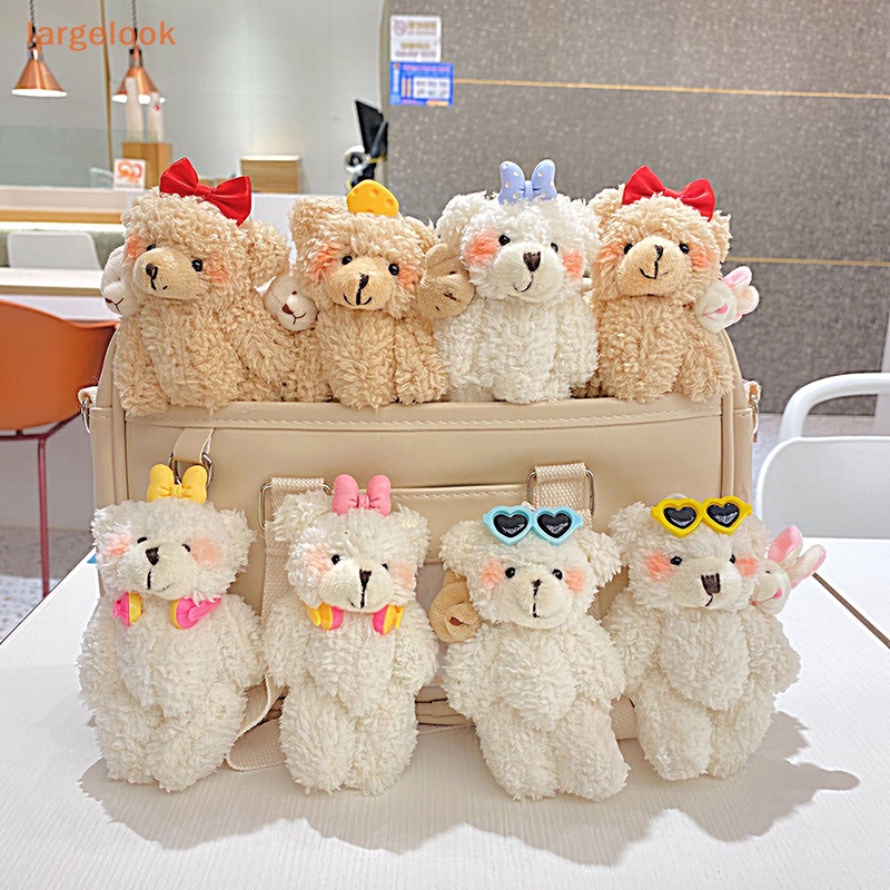 1 Móc Khóa Hình Gấu Bông Mềm Mại Đáng Yêu