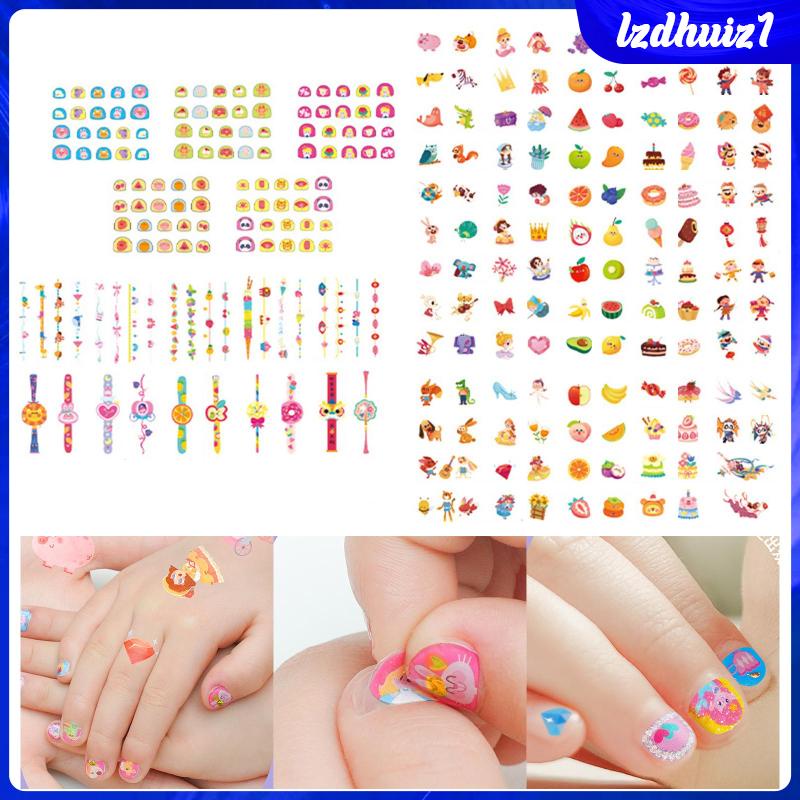 Miếng Dán Trang Trí Móng Tay Dễ Thương Dành Cho Trẻ Em