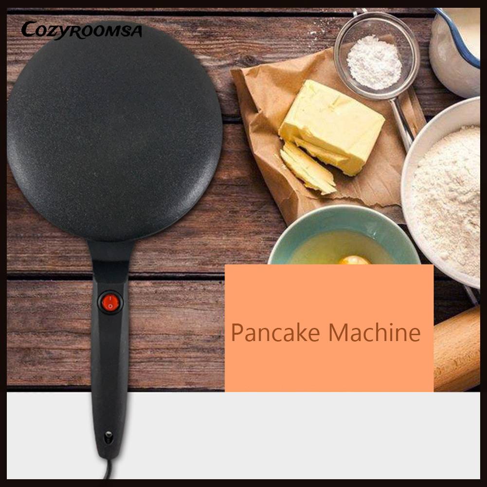 Máy Làm Bánh Crepe Bằng Điện Có Tay Cầm Thoải Mái Tiện Dụng Cho Nhà Bếp