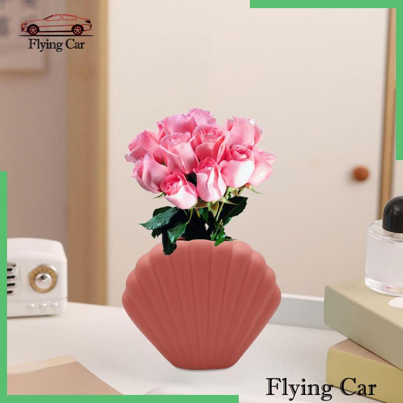 Lọ Hoa Bằng Sứ Hình Vỏ Sò Độc Đáo Trang Trí Tiệc Cưới / Nhà Cửa 2