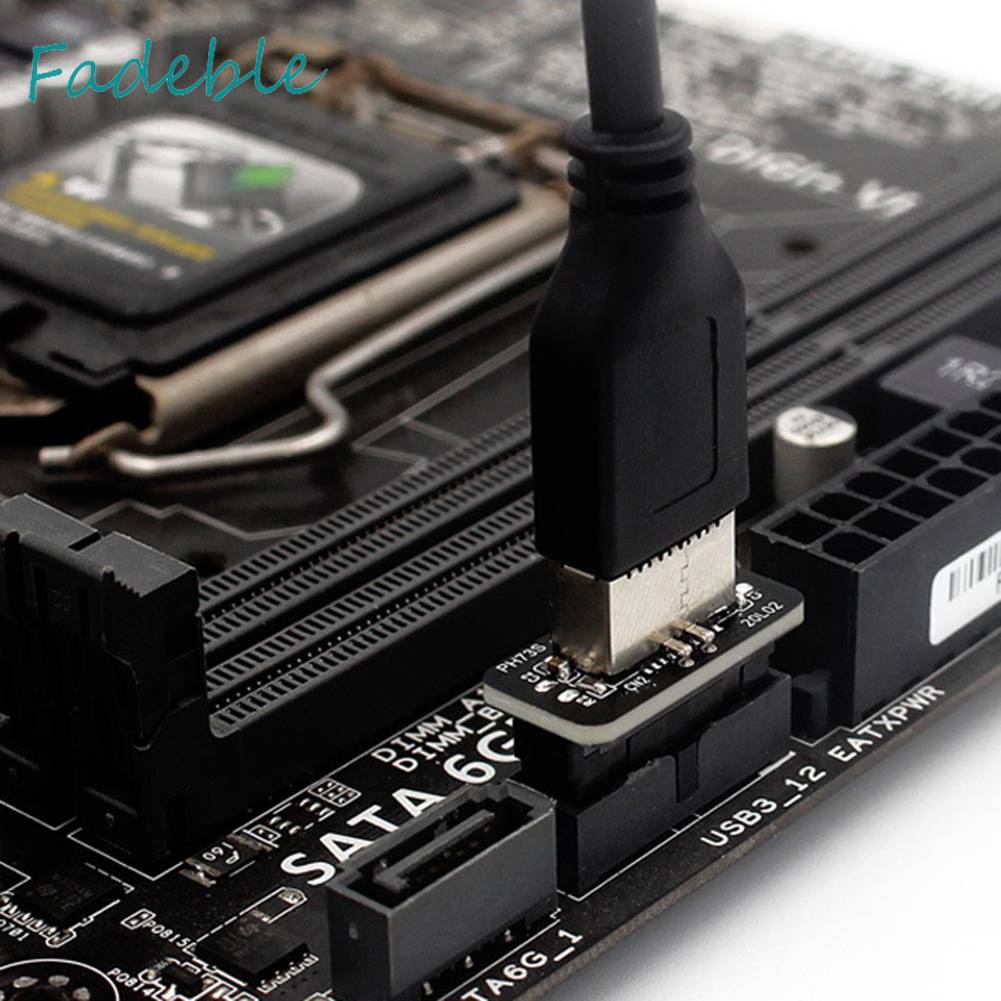 Đầu Chuyển Đổi Usb 3.0 19P / 20P Sang TYPE-C Cho Bo Mạch Chủ