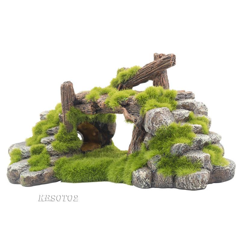 [Kesoto2] Bức Tượng Hòn Non Bộ Ẩn Phong Cảnh Để Bàn Trang Trí Phòng Khách