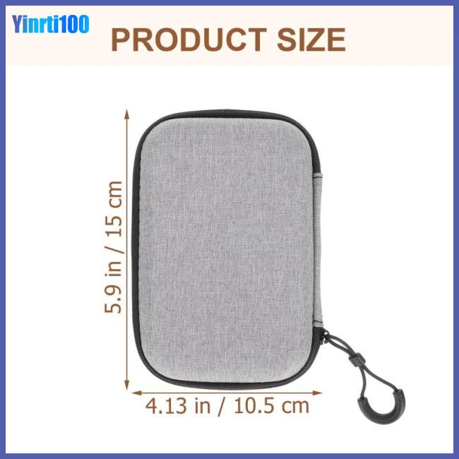 Túi Đựng Micro Không Dây Yinrti Bằng Chất Liệu Cứng Chống Sốc Chống Thấm Nước