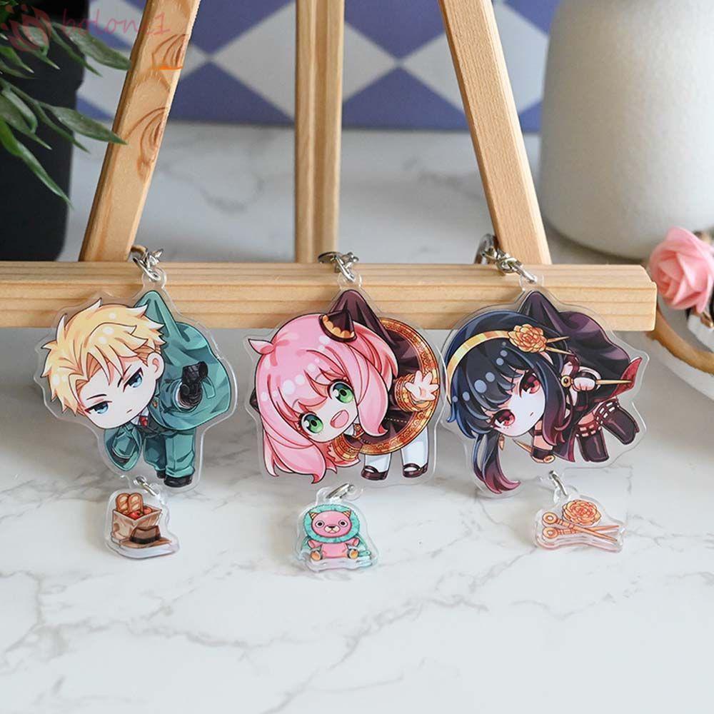Móc Chìa Khóa Hình Anime Bằng Acrylic Phong Cách Nhật Bản