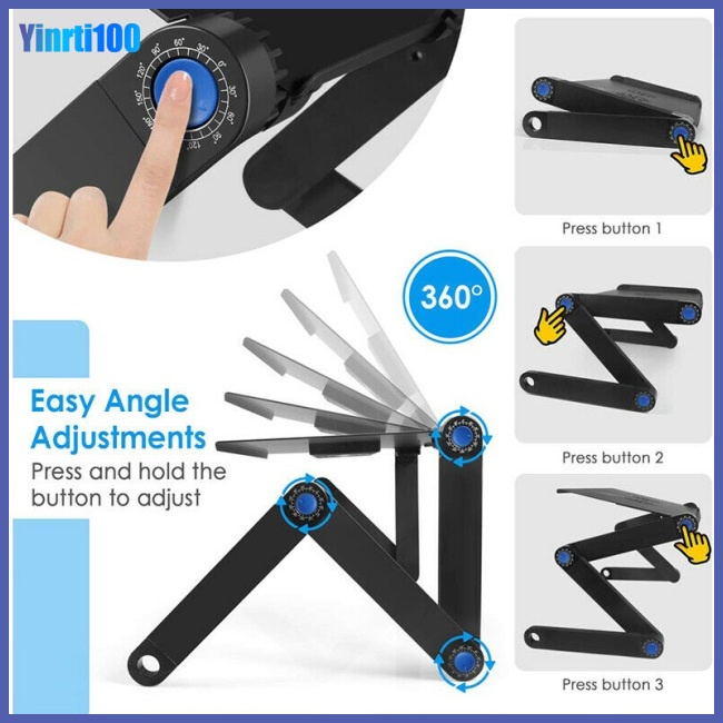 Giá Đỡ Laptop Bằng Hợp Kim Nhôm Có Thể Gấp Gọn Tiện Dụng