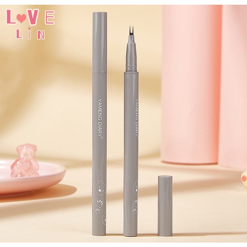 [lovelin] Bút Kẻ Mắt Dạng Lỏng Không Lem Chống Thấm Nước Kích Thước Mơ Mộng Hai Vuốt