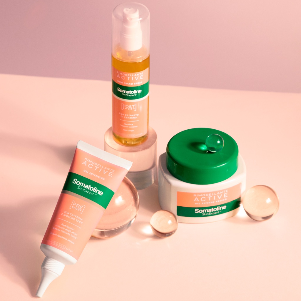 Xịt giảm mỡ, săn chắc da Somatoline Cosmetic Active Dry Oil Spray Post Sport 125 ml