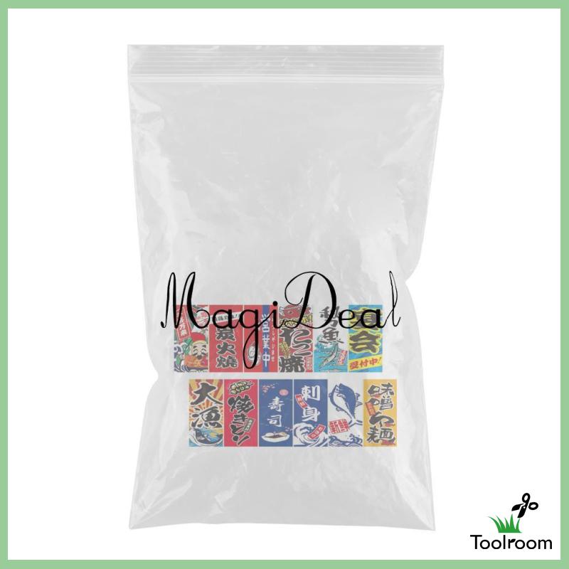 Set Dây Cờ Treo Trang Trí Sushi Phong Cách Nhật Bản Dài 3m