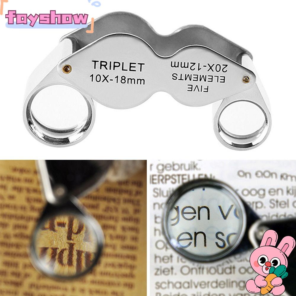 Kính Lúp Cầm Tay Hai Ống Kính Dùng Để Làm Đồ Trang Sức Thủ Công