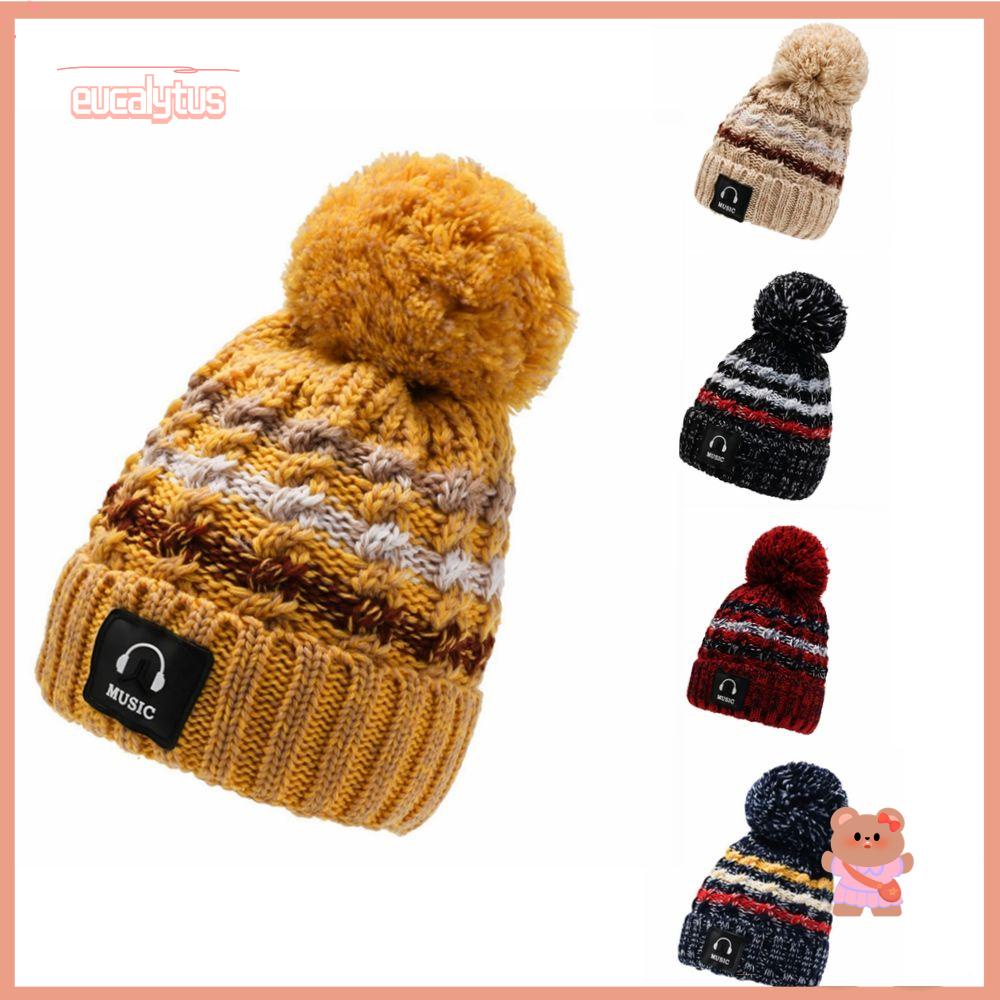 Mũ Len Chống Gió Giữ Ấm Thời Trang Thu Đông Cho Nữ