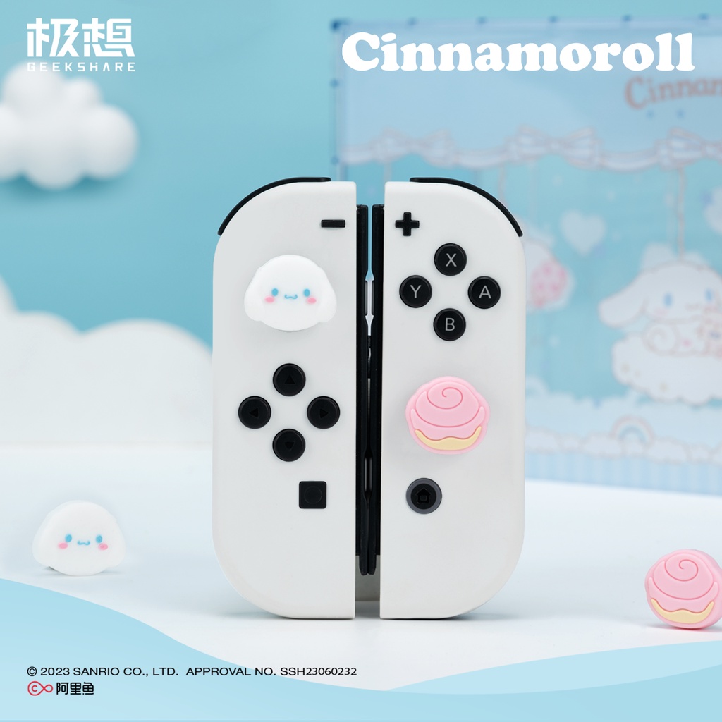 SANRIO Nắp Silicone Bảo Vệ Ngón Cái Cho Nintendo Switch Và Switch OLED
