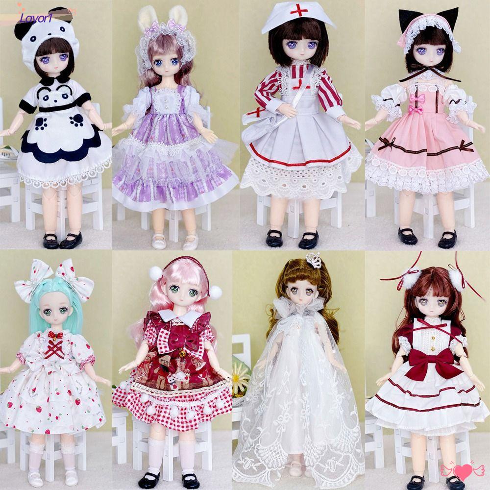 Đầm Thời Trang 2023 Cho Búp Bê LAYOR1 Kích Thước 30cm