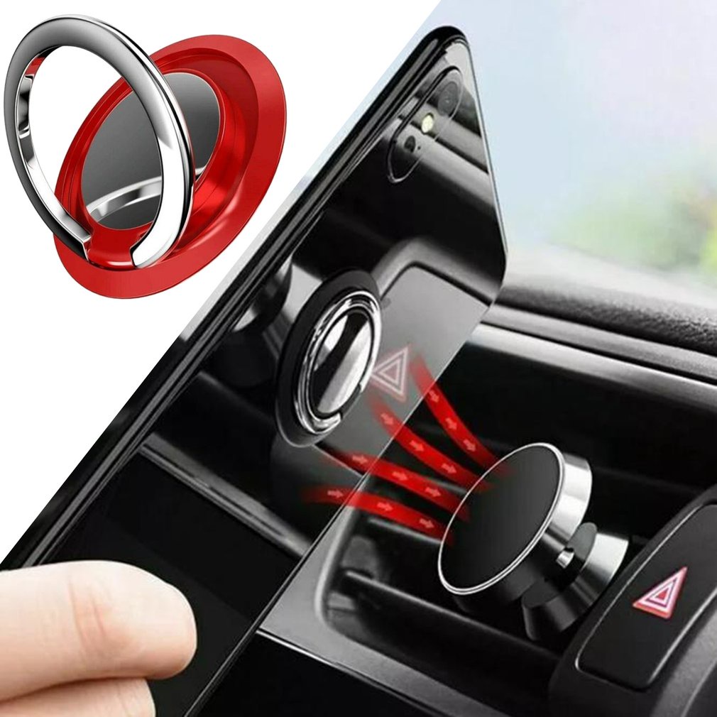 Finger Ring Holder Grip 360 Rotatable For Cell Phone Car Magnetic Holder