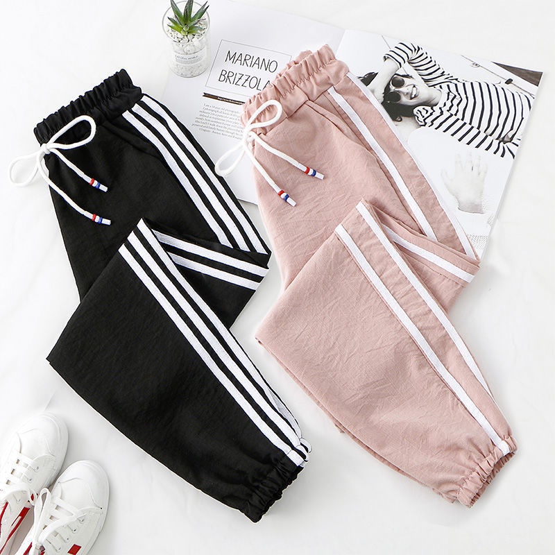 Quần Thể Thao Phong Cách Hàn Quốc Mới 2023 Dễ Phối Đồ Chống Lem Cho Nữ