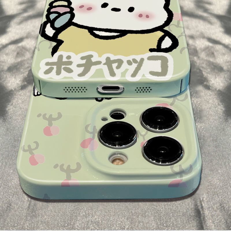 Ốp Điện Thoại Mềm Chống Sốc Hình Que Kem Cún Pacha Dog Cho Iphone 12 GSTZ 14pro 78 13 plus 11