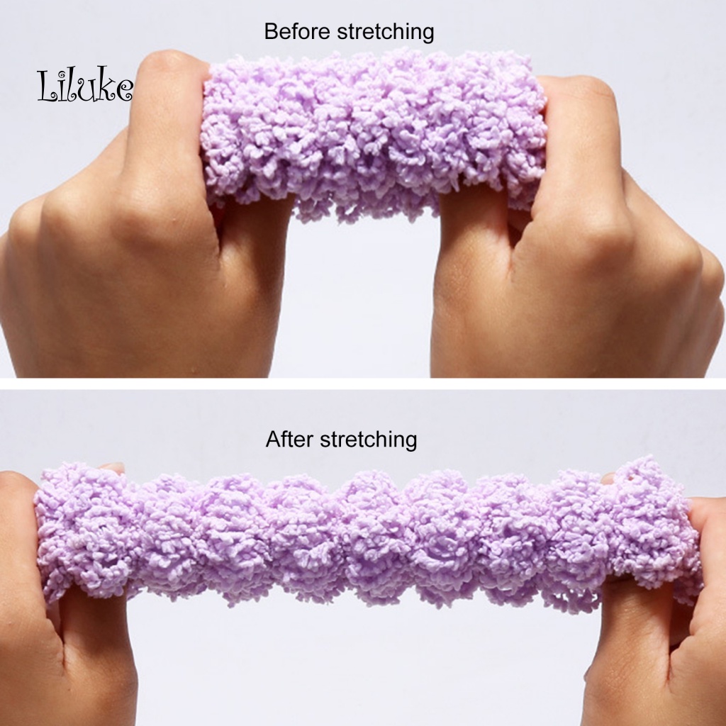 Dây Buộc Tóc Đuôi Ngựa Co Giãn Mềm Mại Màu Trơn Phát Sáng Trong Tối Độ Co Giãn Cao Dành Cho Nữ