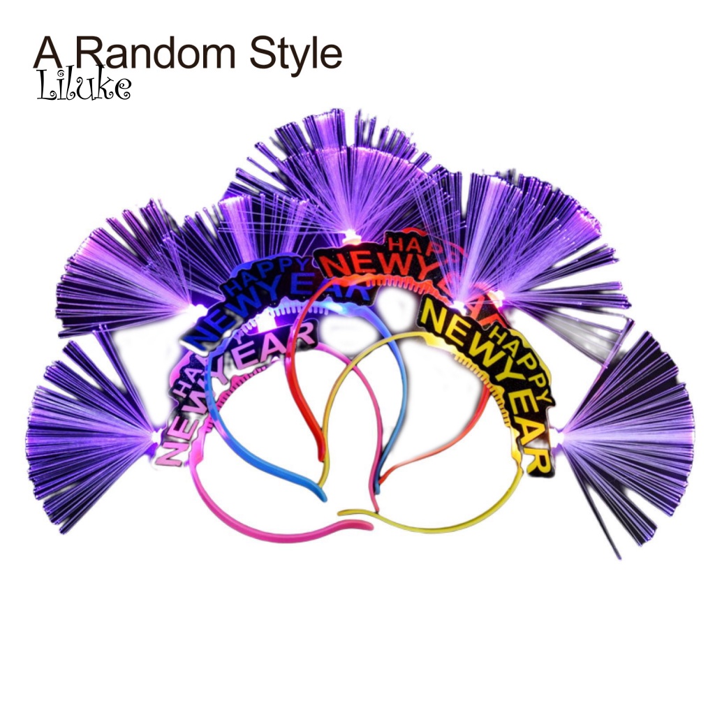 Băng Đô Cài Tóc Trang Trí Nơ Bướm Màu Sắc Tươi Sáng Mừng Năm Mới 2023