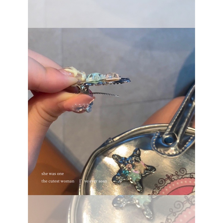 Kẹp Tóc Kim Loại Hình Ngôi Sao Phong Cách Mới 2023