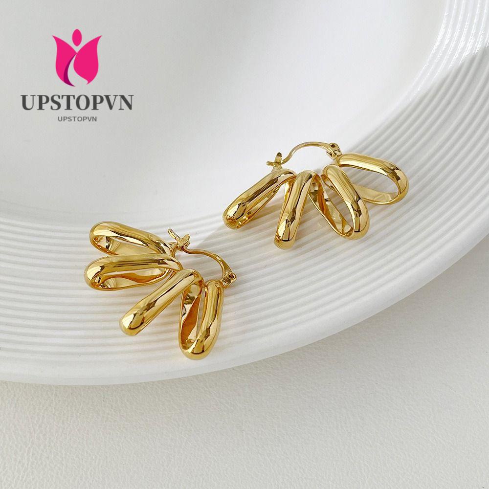 Khuyên Tai Dạng Vòng Xoắn Ốc Phong Cách Đường Phố Mới