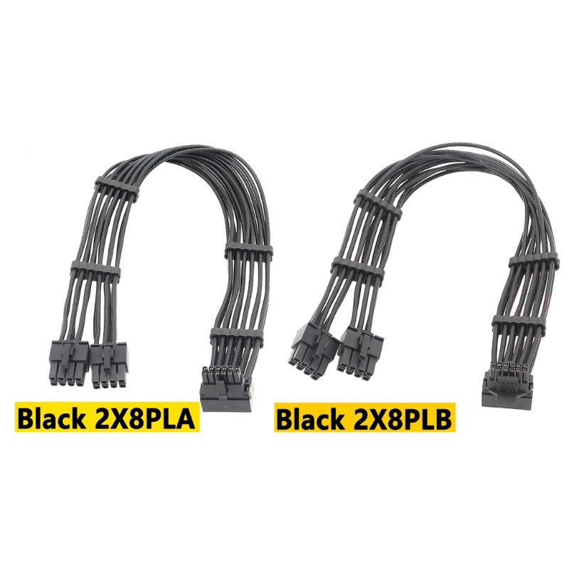 Đầu Nối Chuyển Đổi PCIE 2x8 PCIE Sang 16Pin 12 + 4 PCIE5 0 16Pin Sang 2x8Pin Chuyên Dụng Cho CPU