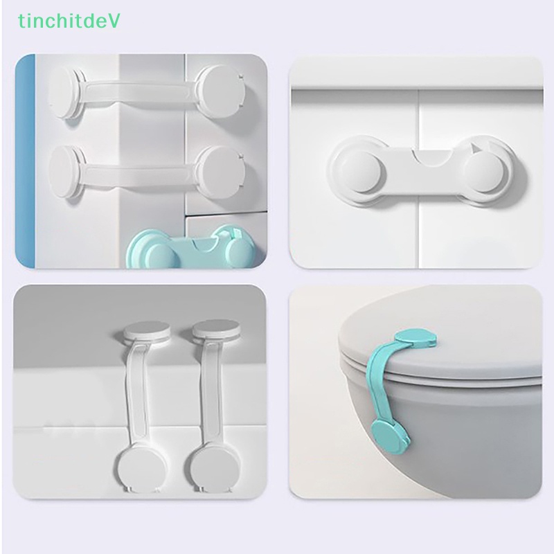 Khóa Tủ Lạnh An Toàn Bằng Thiếc Đa Năng Cho Bé