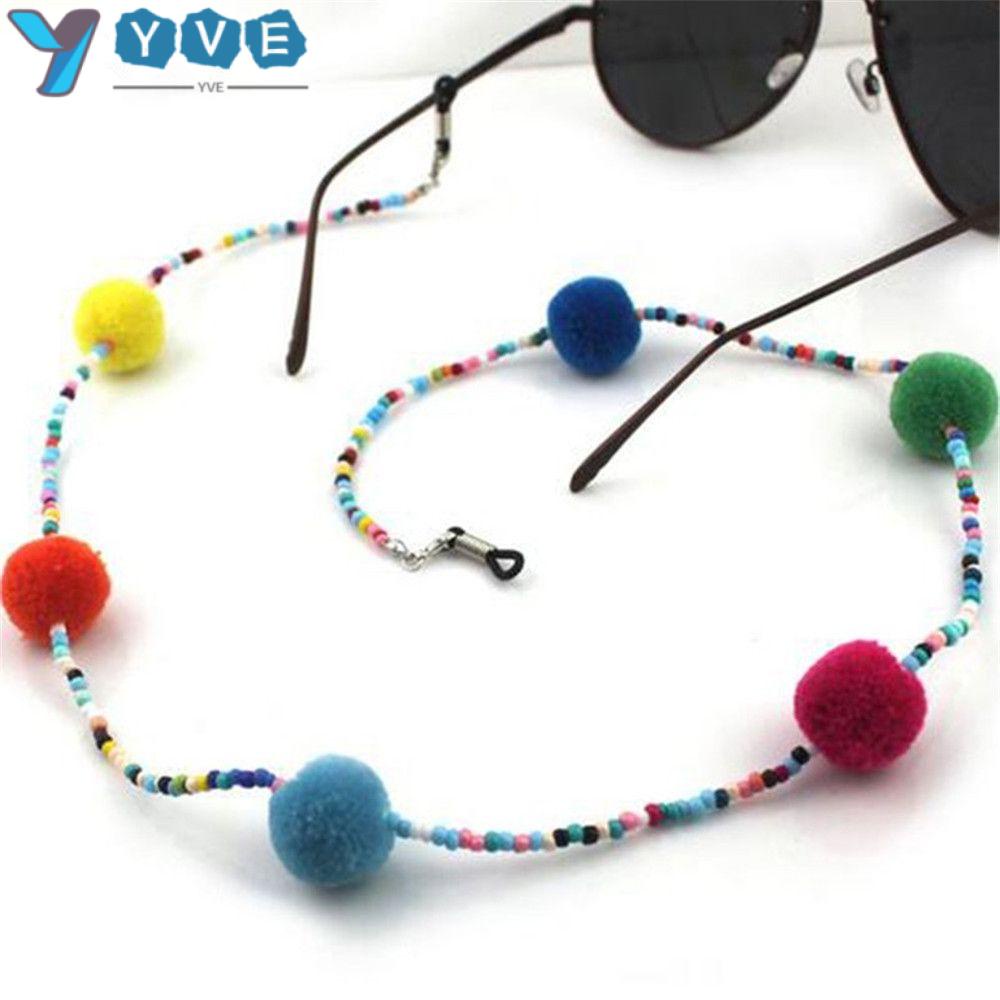 Dây Chuỗi Hạt Nhiều Màu Sắc Đeo Mắt Kính Giá Đỡ