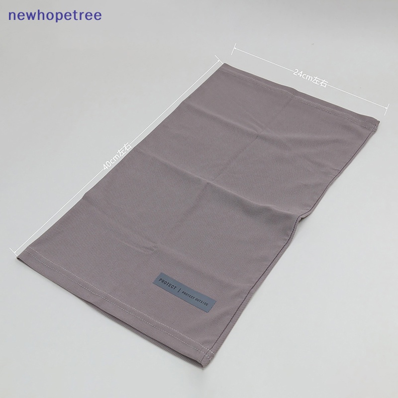 Khăn Bandana Lụa Lạnh Che Phủ Mặt Và Cổ Thoáng Khí Cho Hoạt Động Thể Thao Ngoài Trời