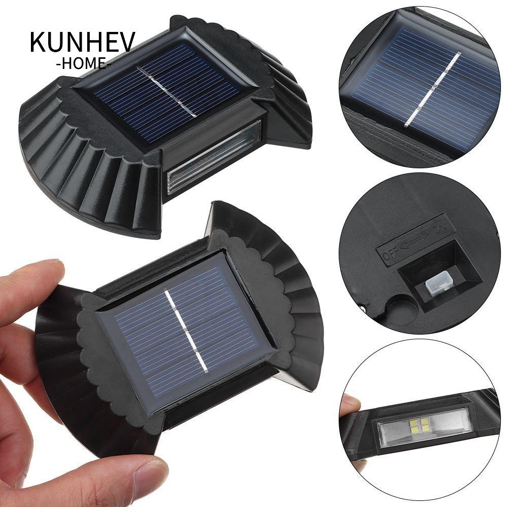 KUNHEV Đèn LED Năng Lượng Mặt Trời Trang Trí Ban Công Sân Vườn