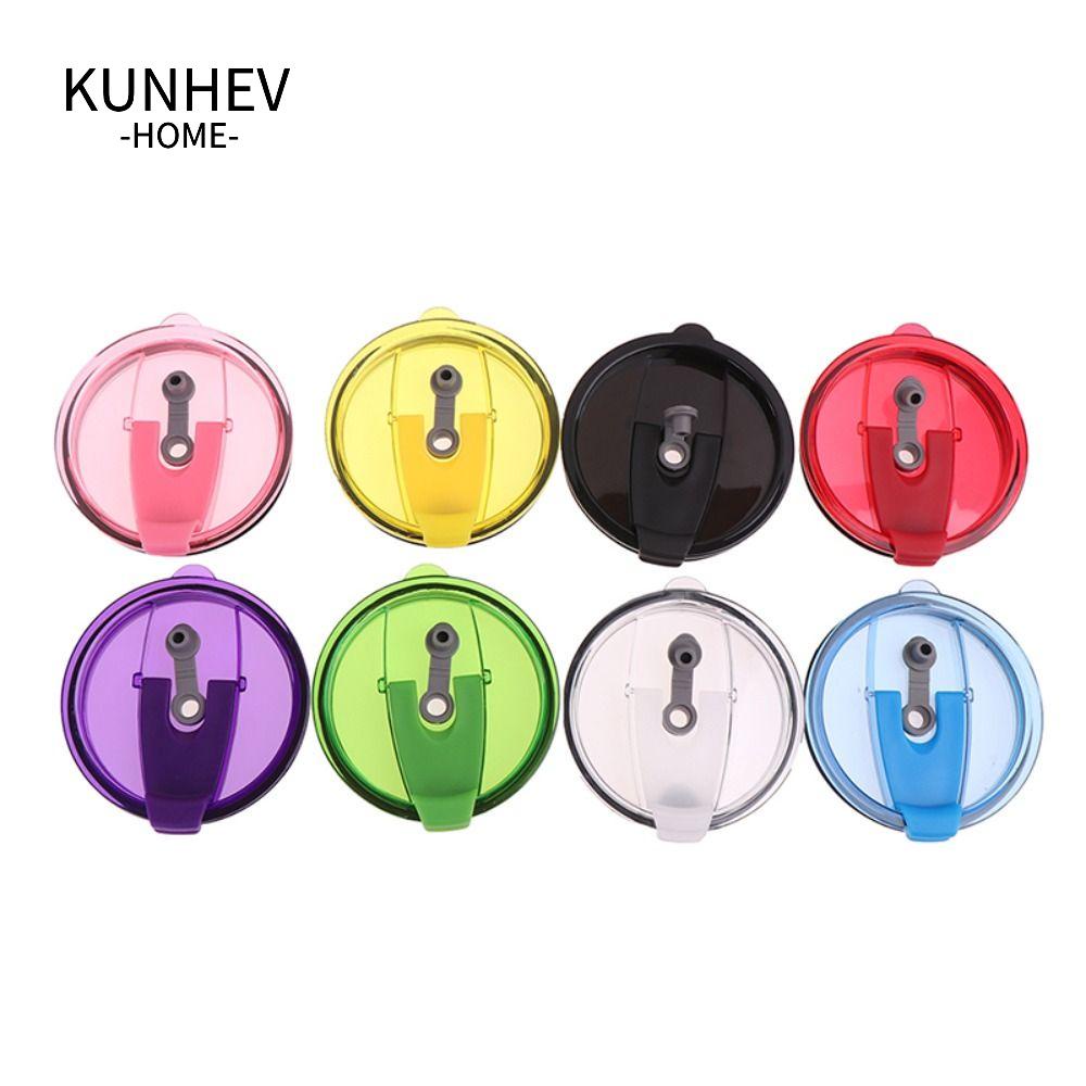 KUNHEV Bộ 2 Nắp Nhựa Đậy Bình Nước Chống Tràn 30Oz