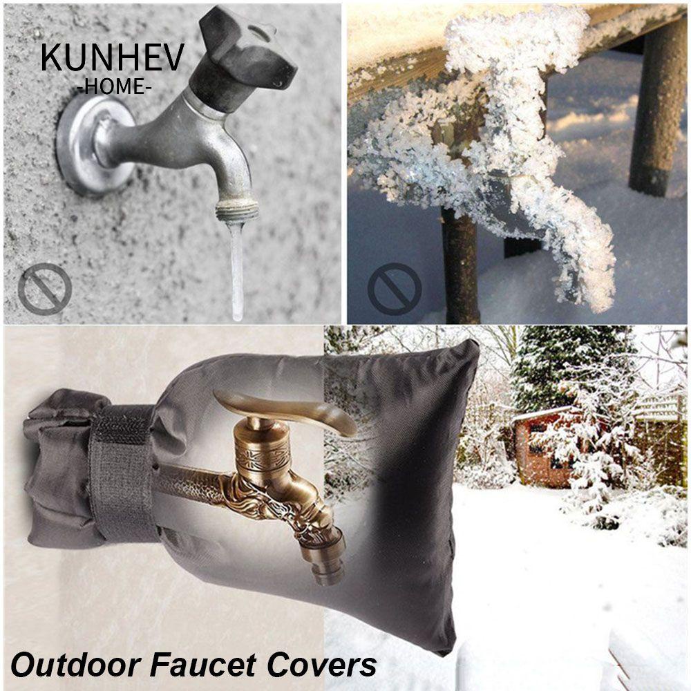 KUNHEV Đầu Kẹp Vòi Nước Giữ Ấm Mùa Đông Tiện Dụng