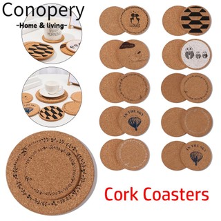 Conopery lót ly/ tách CONOPERY bằng gỗ cao cấp tiện dụng