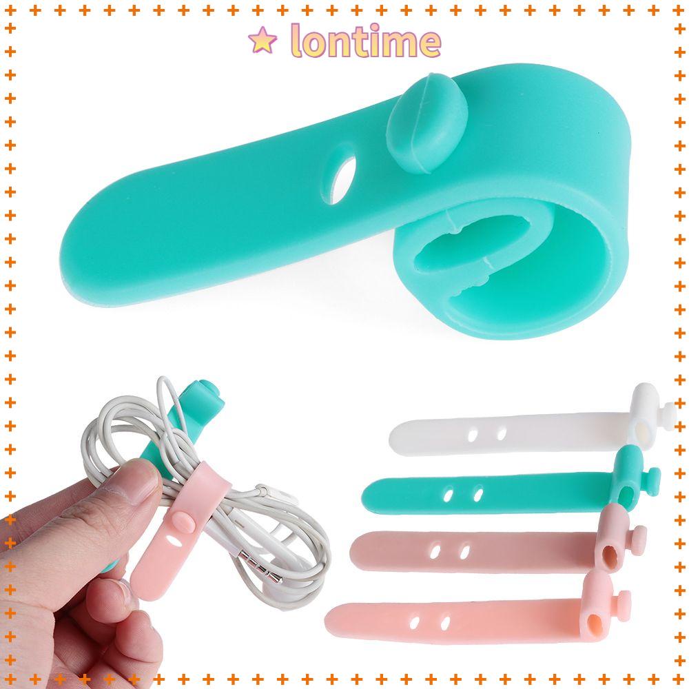 Bộ 4 / 8 Dây Quấn Tai Nghe Mềm Mại