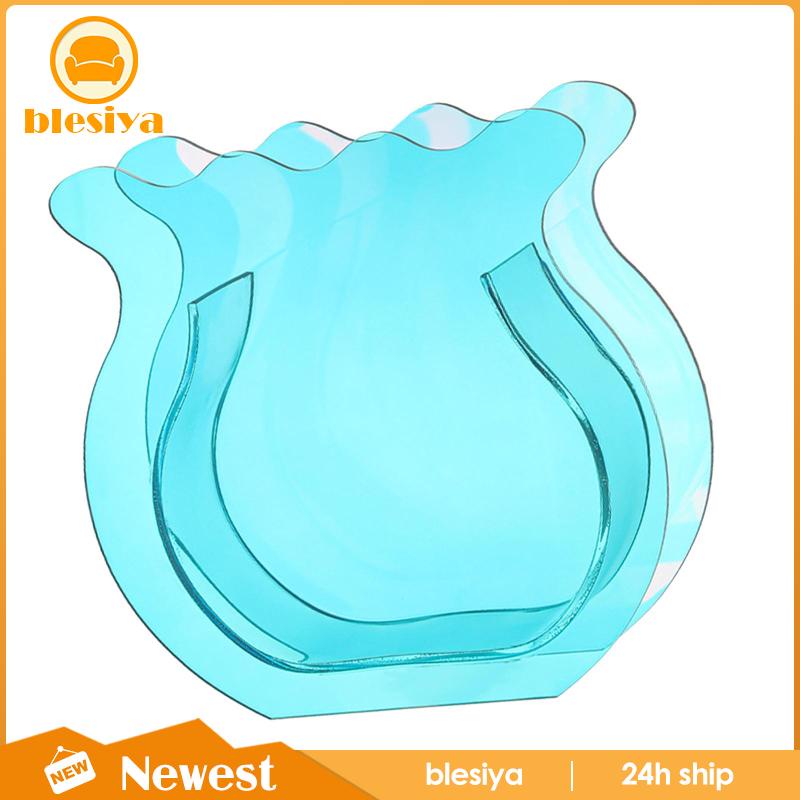 Lọ Hoa Bằng Acrylic Trong Suốt Thiết Kế Tối Giản Dùng Trang Trí