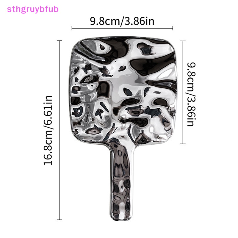 Gương Trang Điểm Cầm Tay Hình Vuông Mini Dạng Lỏng