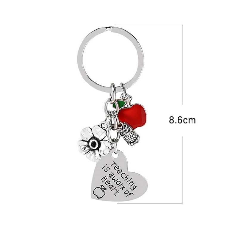 New THANK YOU GIFT FOR TEACHER -Teacher Gift Nursery Teacher Keyring Keychain