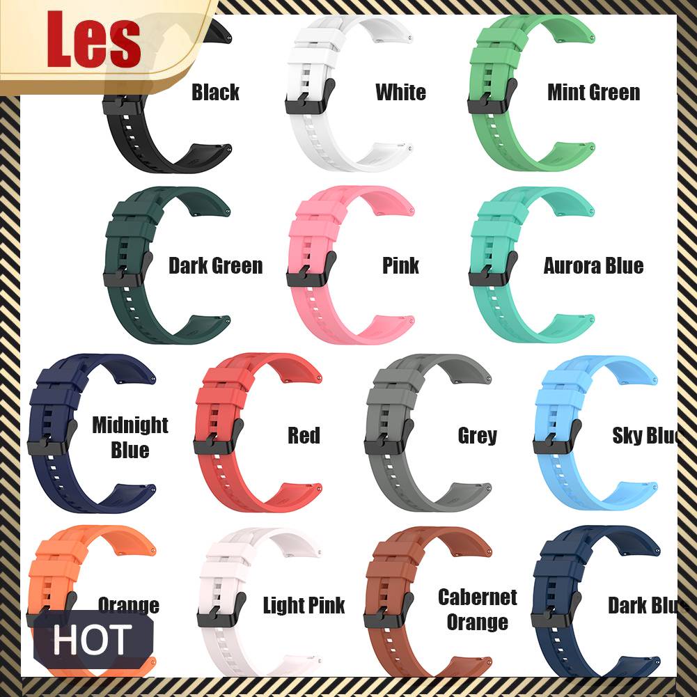 Dây Đeo Silicone 22mm Cho Đồng Hồ Thông Minh Huawei Watch GT 3 46mm / GT