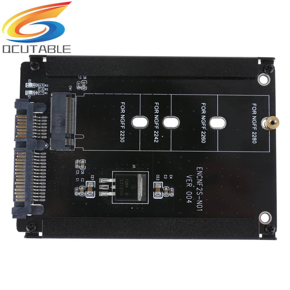 Bộ ĐiềU HợP CY B + M 2 M.2 NGFF (SATA) SSD Sang 2.5 SATA Chuyên DụNg