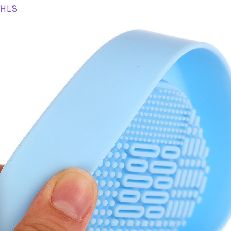 Miếng Silicone Rửa Cọ Trang Điểm Hình Quả Trứng Tiện Dụng