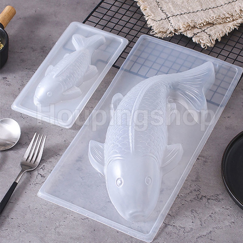 Khuôn Làm Bánh Hình Cá Koi 3D Độc Đáo