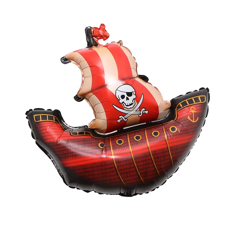 Bong Bóng Nhôm Hình Thuyền Trưởng Cướp Biển Caribbean Dùng Làm Đạo Cụ Chụp Ảnh / Trang Trí Tiệc Sinh Nhật / Halloween